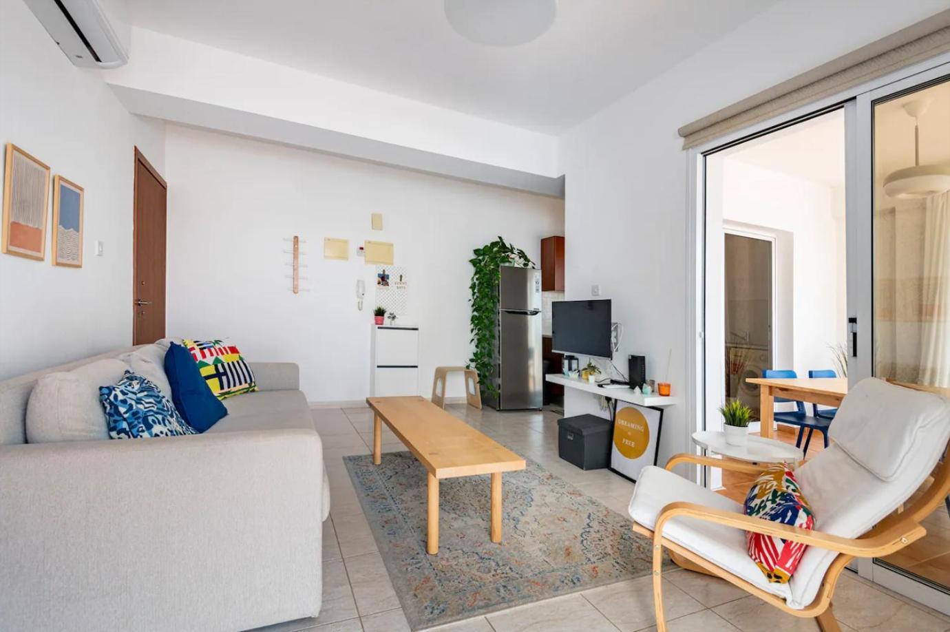 Top Floor Apartment City Center 拉纳卡 外观 照片